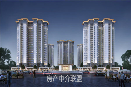 羊山新区信阳恒大豪庭3室2厅2卫105万135m2毛坯房出售